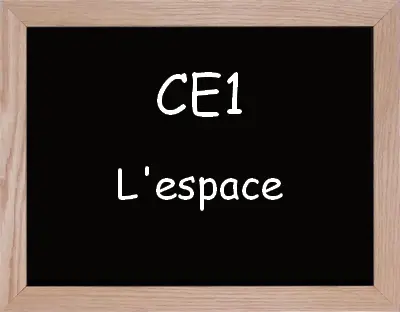 Se Reperer Dans L Espace Ce1 Le Coin Des Animateurs