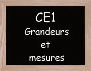 Grandeurs Et Mesures Ce1