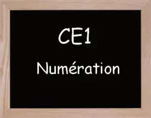 Numération Ce1