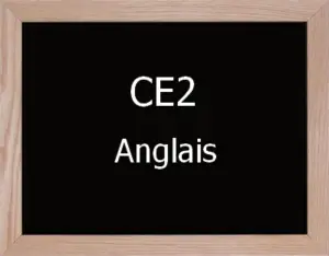 Anglais Ce2