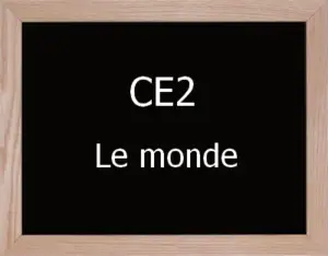 Le Monde Ce2