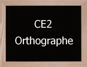 Orthographe Ce2