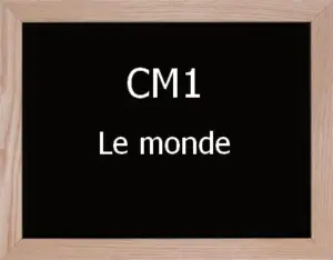 Le Monde Cm1