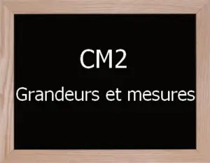 Grandeurs Et Mesures Cm2
