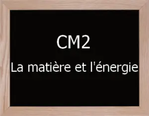La Matière Cm2