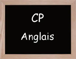 Anglais Cp