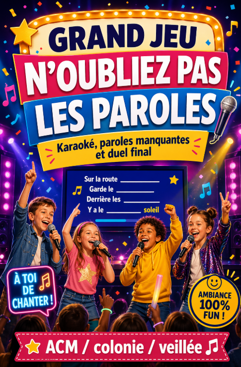 n'oubliez pas les paroles