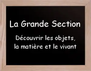 Explorer Le Monde Grande Section