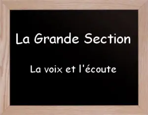 Musique Grande Section