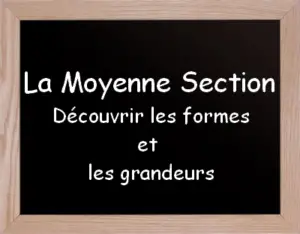 Géométrie Moyenne Section