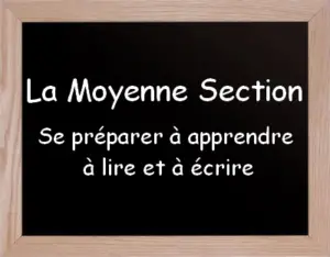 Lecture Et Écriture En Moyenne Section