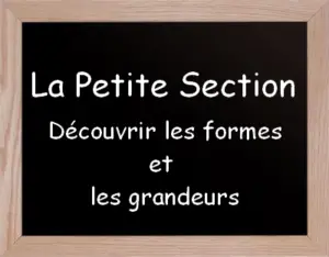 Activité Géométrie Petite Section