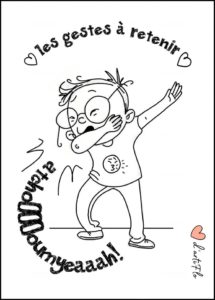 geste à retenir coloriage gratuit