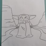 Dessiner Baby Yoda