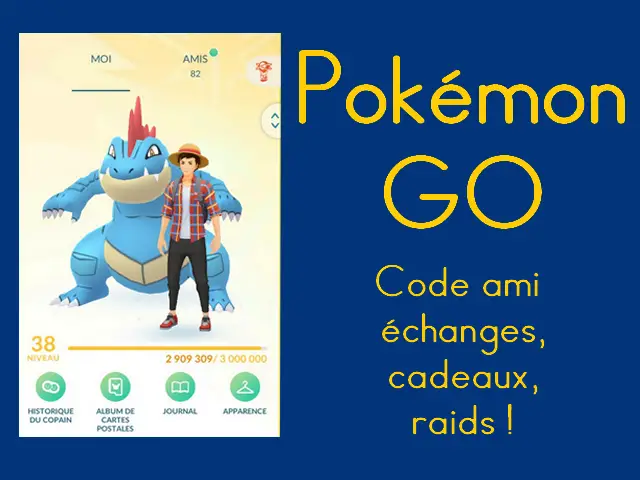 Code Ami Pokémon Go