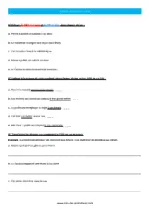cod coi cm2 exercices 1