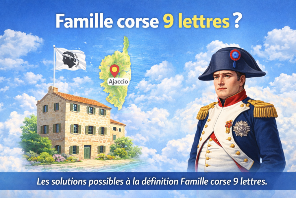 famille corse 9 lettres