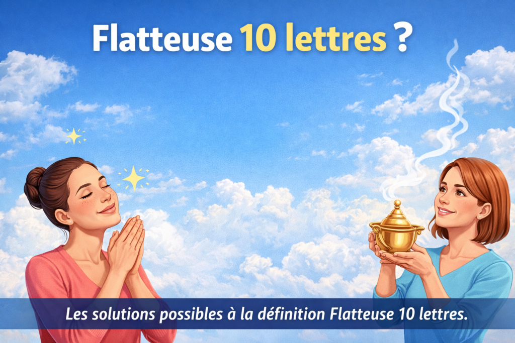 flatteuse 10 lettres