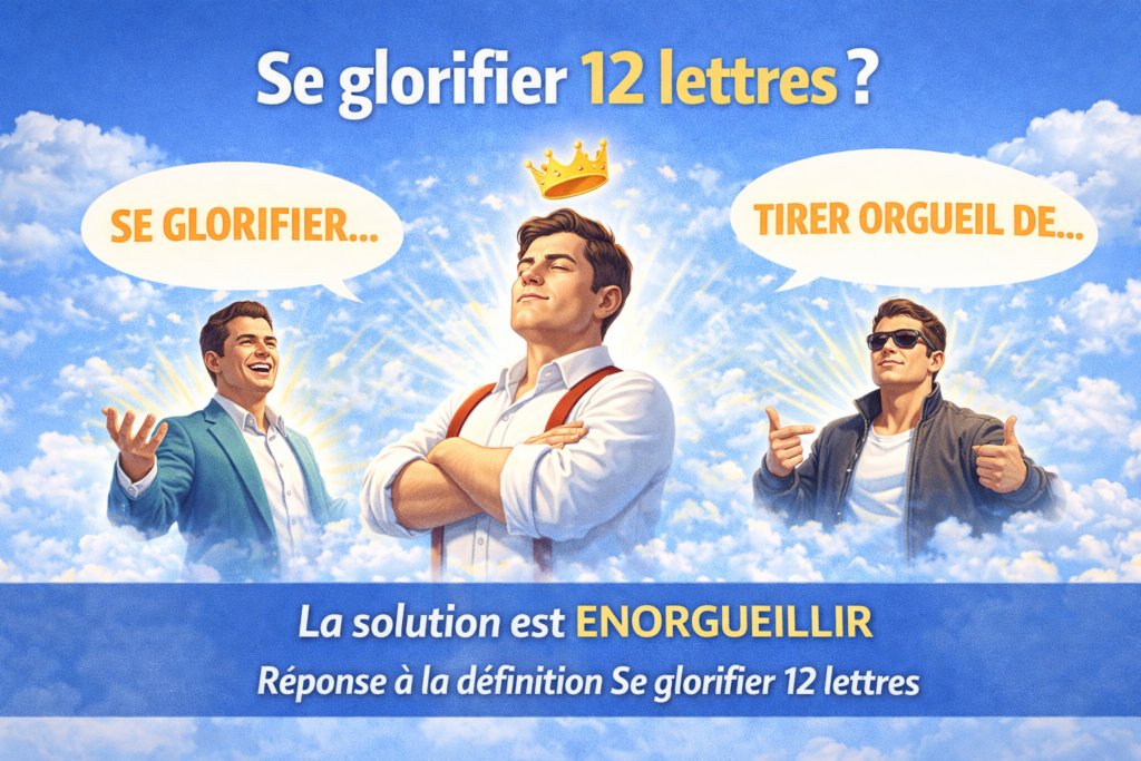 se glorifier 12 lettres