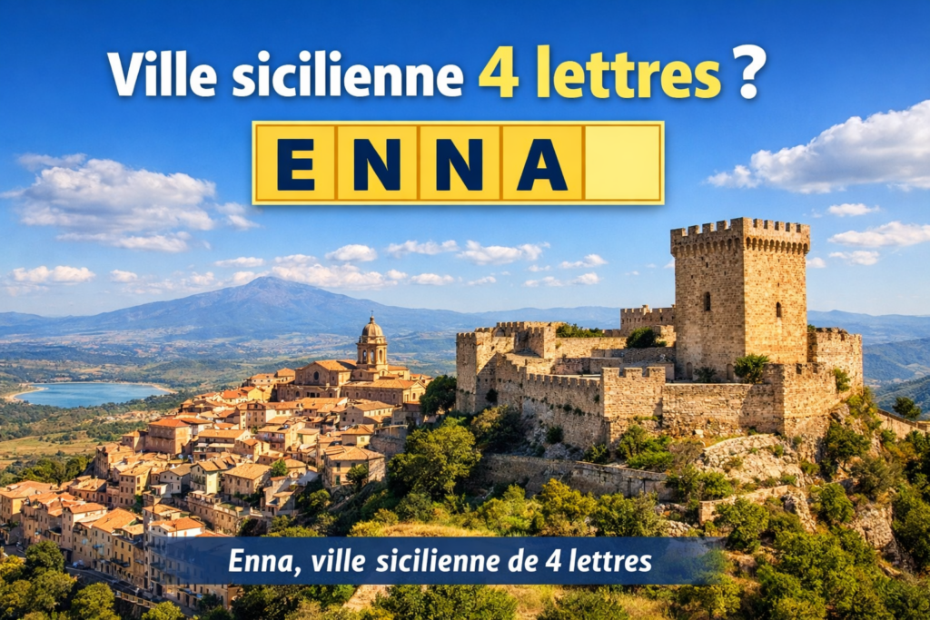 ville sicilienne 4 lettres