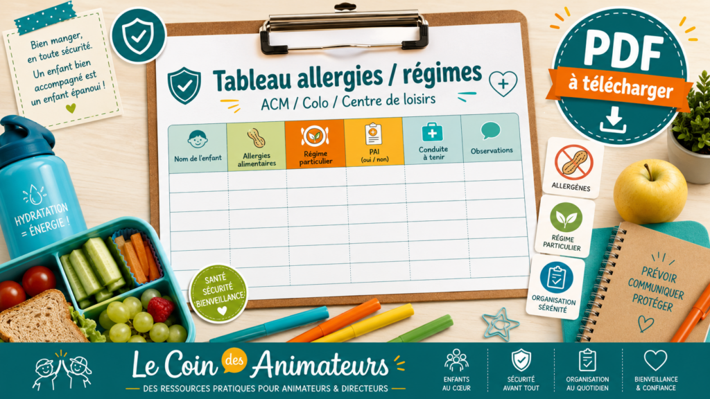 Tableau allergies acm