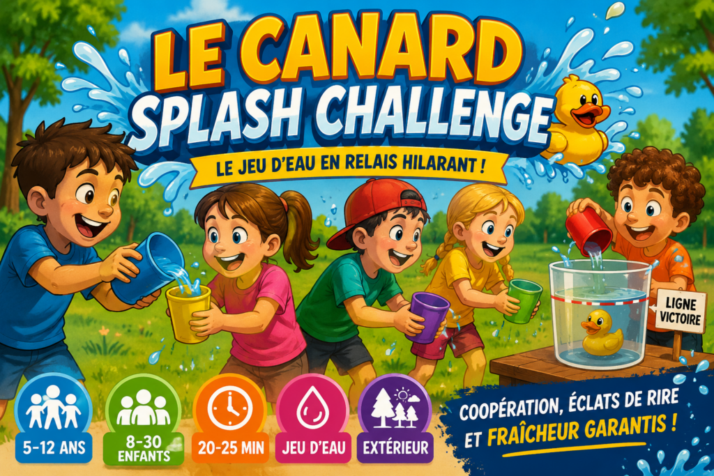 Le Canard Splash Challenge : le petit jeu d’eau hilarant pour ACM