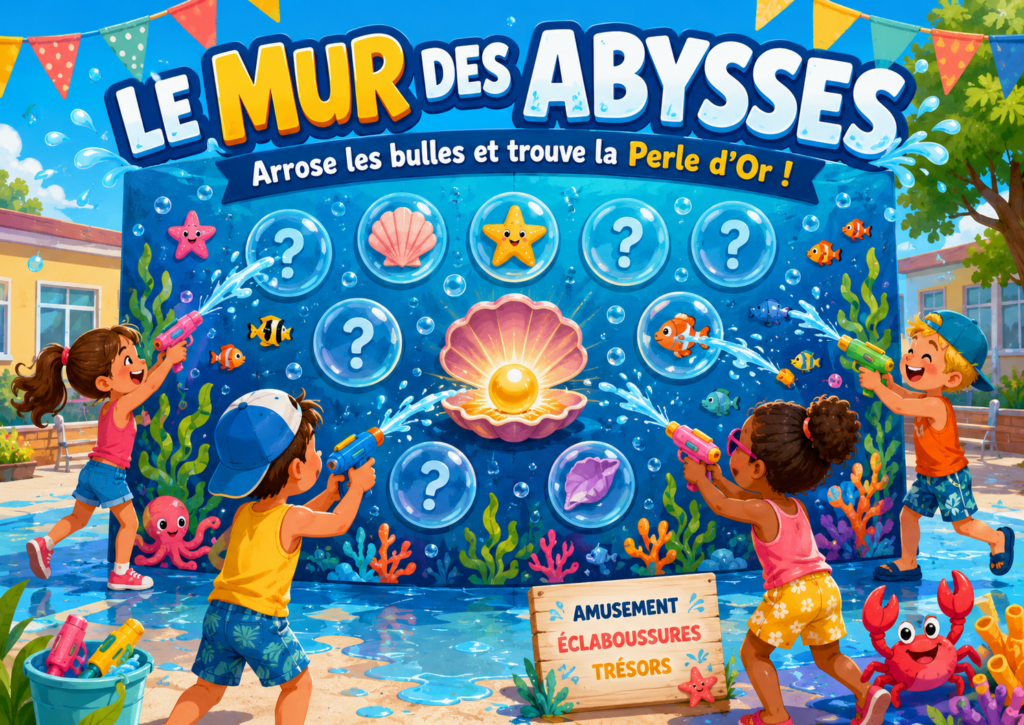 Le Mur des Abysses : le jeu d’eau mystère pour trouver la Perle d’Or