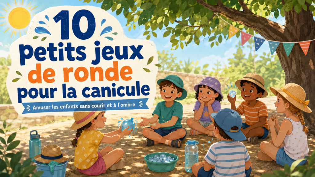 10 jeux de ronde pour la canicule en ACM et colo