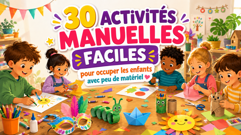 activités manuelles faciles