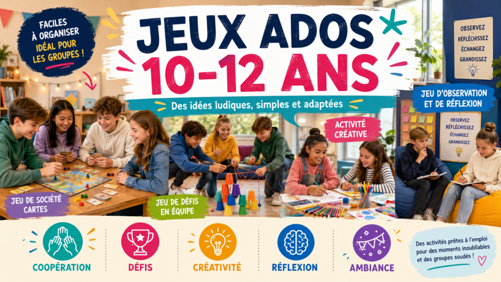 jeux ados 10 12 ans