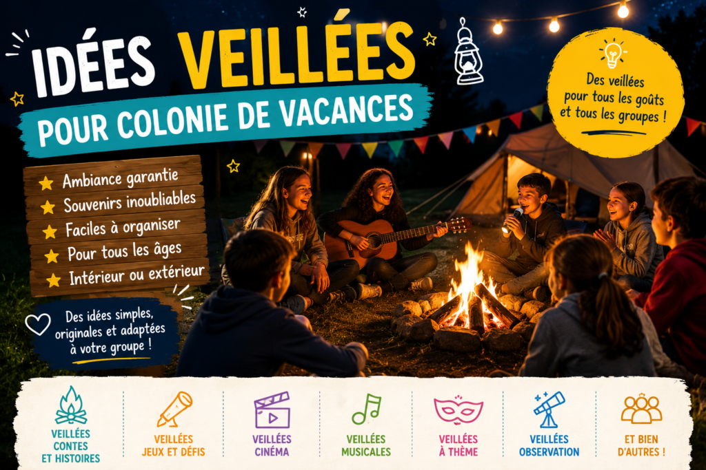 veillées en colonie